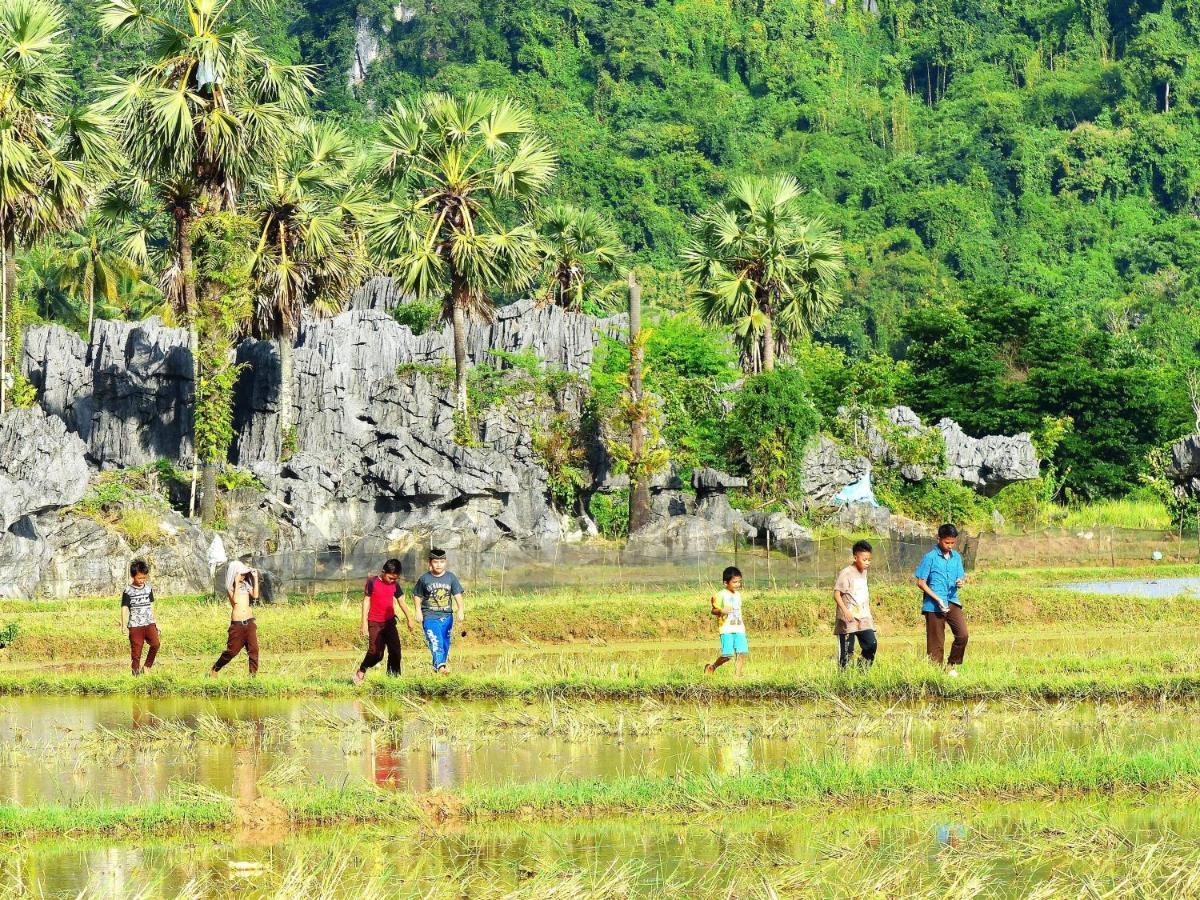 בית הארחה Kasijala 	Kampoeng Karst Rammang Rammang מראה חיצוני תמונה